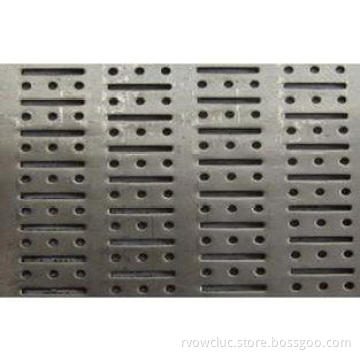Rubberboard Perforated Metal Sheet 11With Different Kind Ho